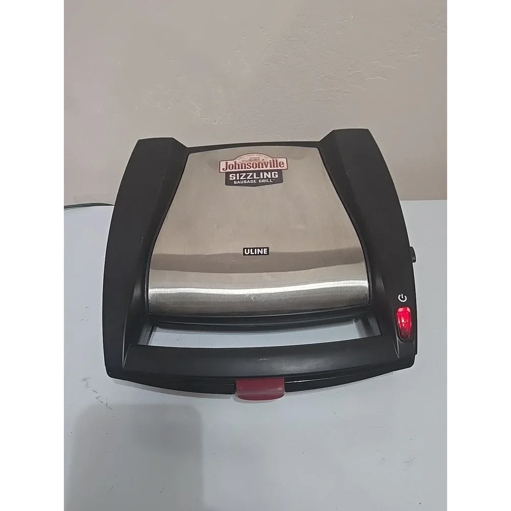 Johnsonville Sizzling Sausage Indoor Electric Grill BTG-0498 Tested Works - Picture 12 of 16
